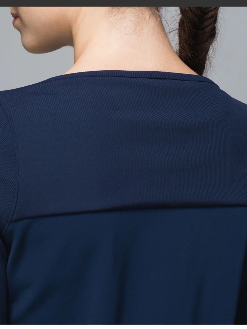 lululemon Out Of This World Long Sleeve Inkwell Blue Luxtreme